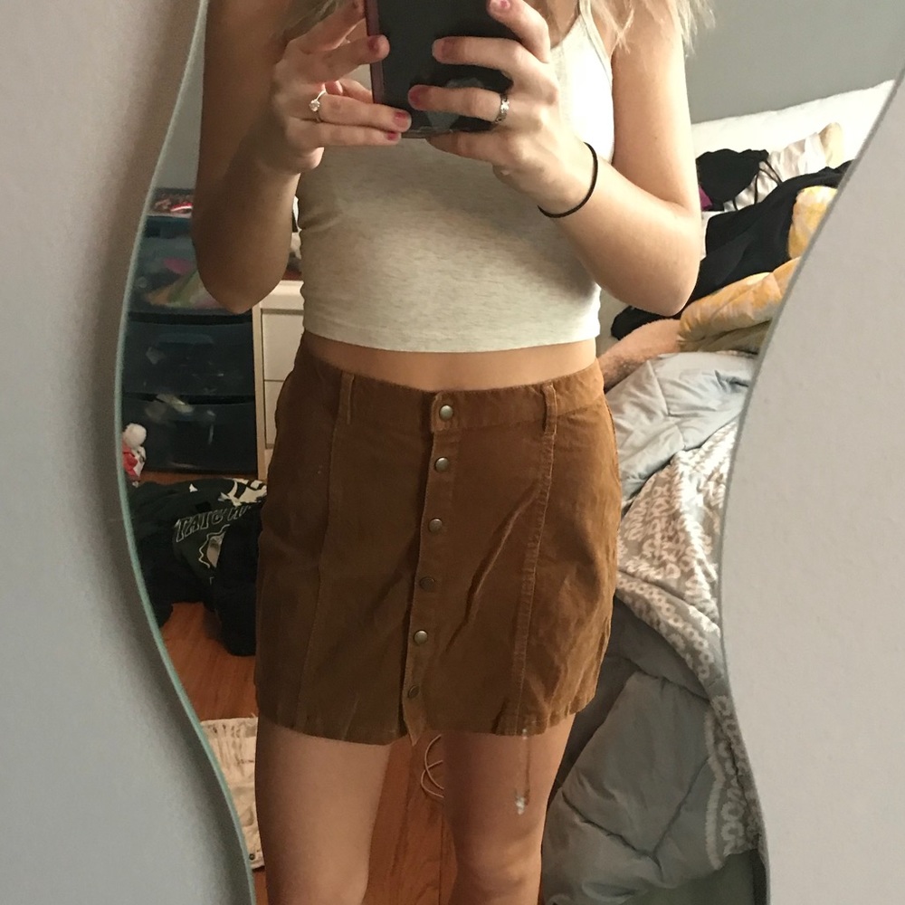 Corduroy Skirt